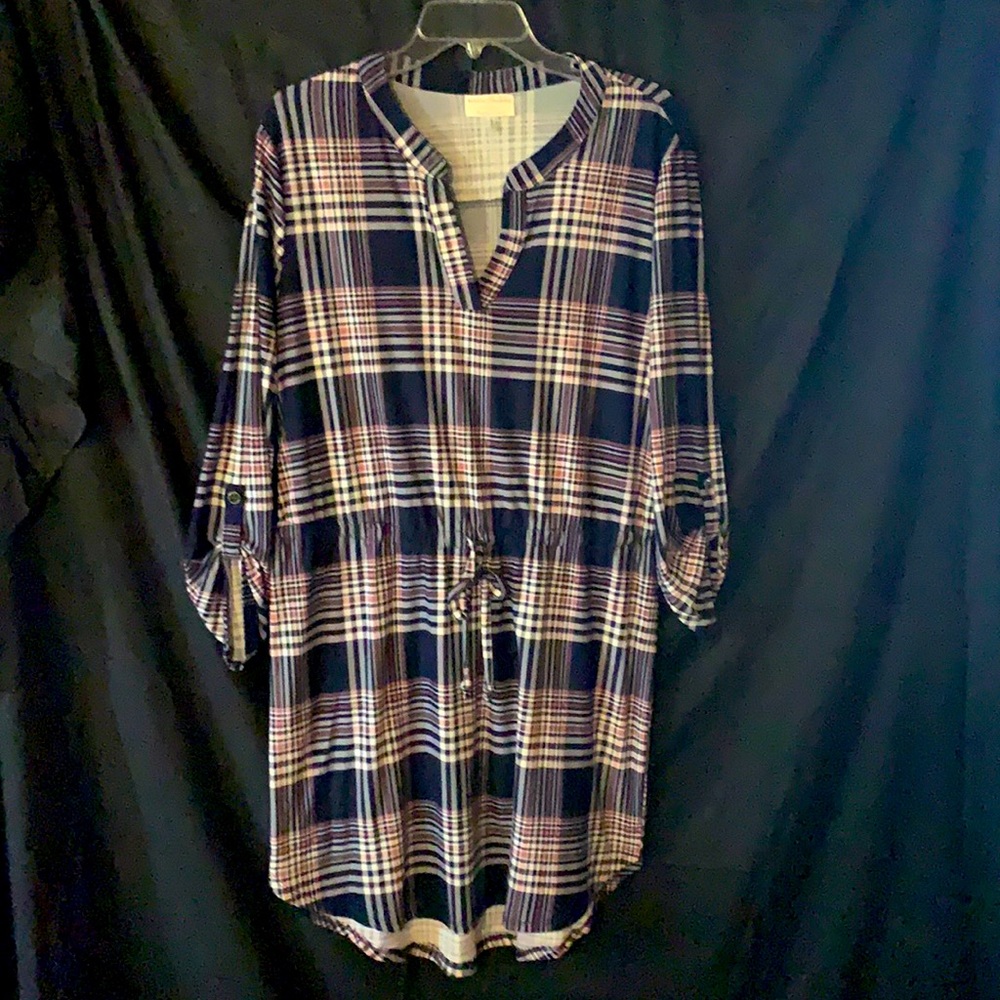 Bobbie Brooks-long sleeve dress, gently used, XL